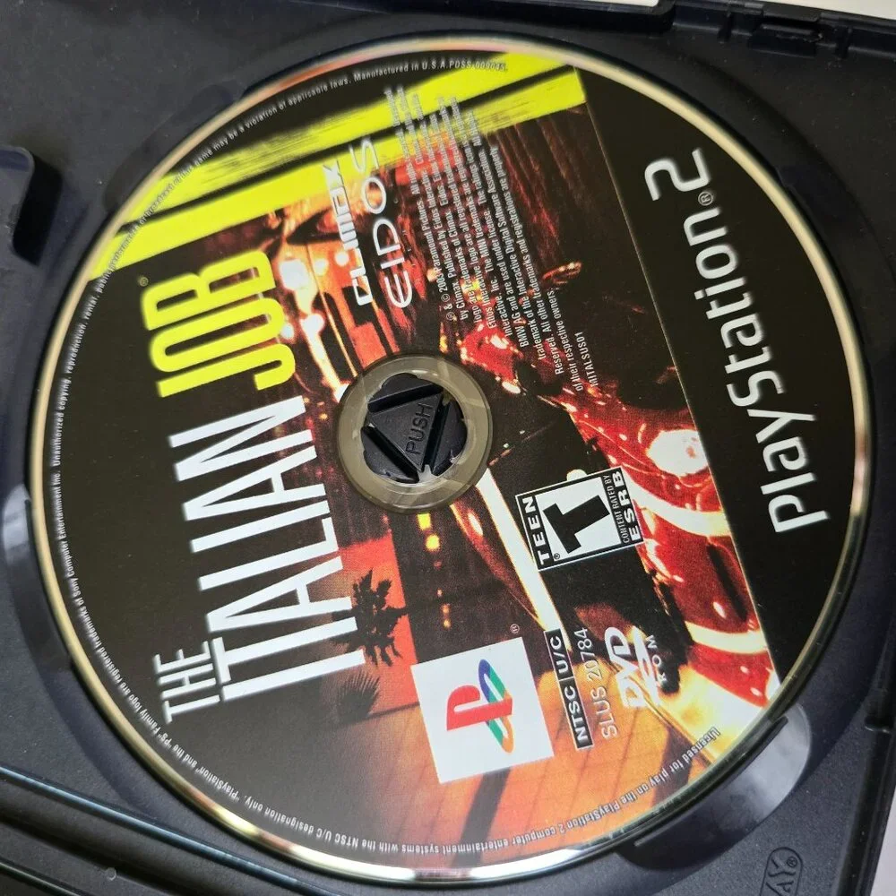 Italian Job Sony PlayStation 2 PS2